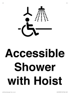 Accessible Shower with Hoist